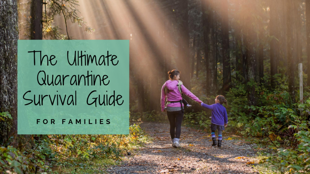 the ultimate quarantine survival guide for families quarantine activities