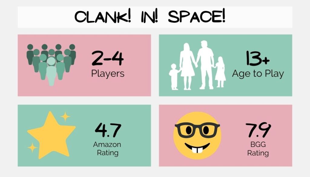 clank! in! space! board games for families details