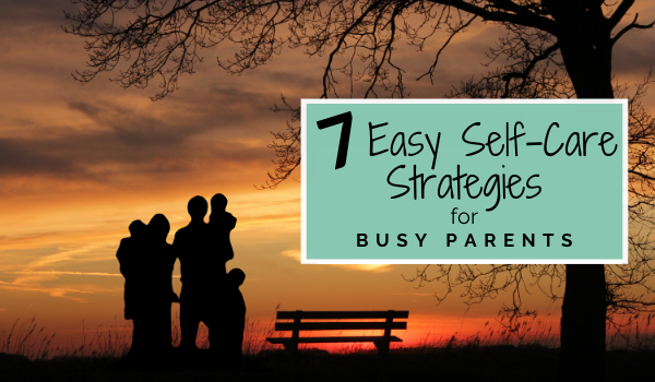 self-care for parents blog banner