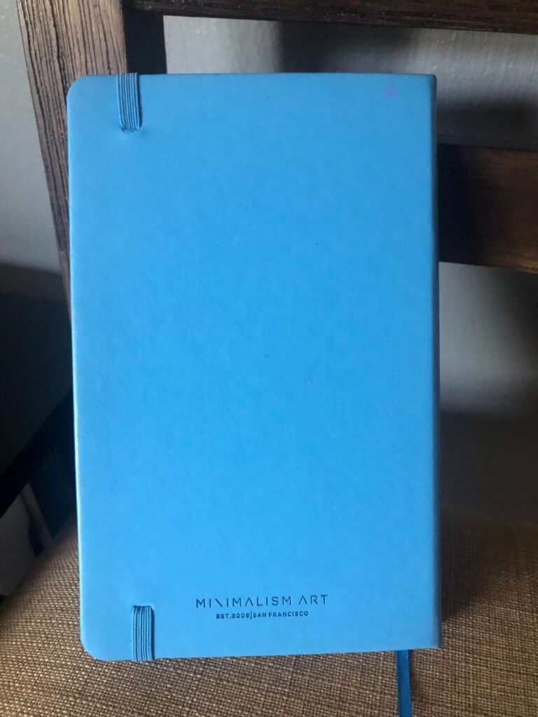 minimalism art dotted journal