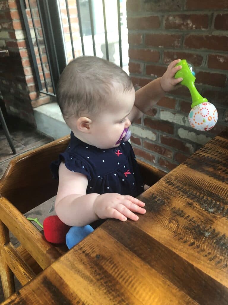 soft rattle for babies sensory play