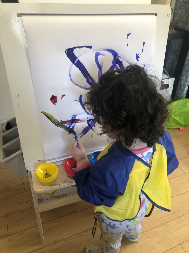 painting activities for 2 year olds