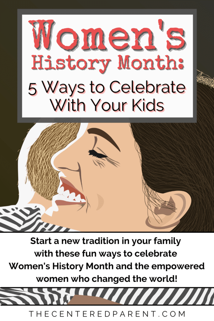 women's history month activities pinterest pin