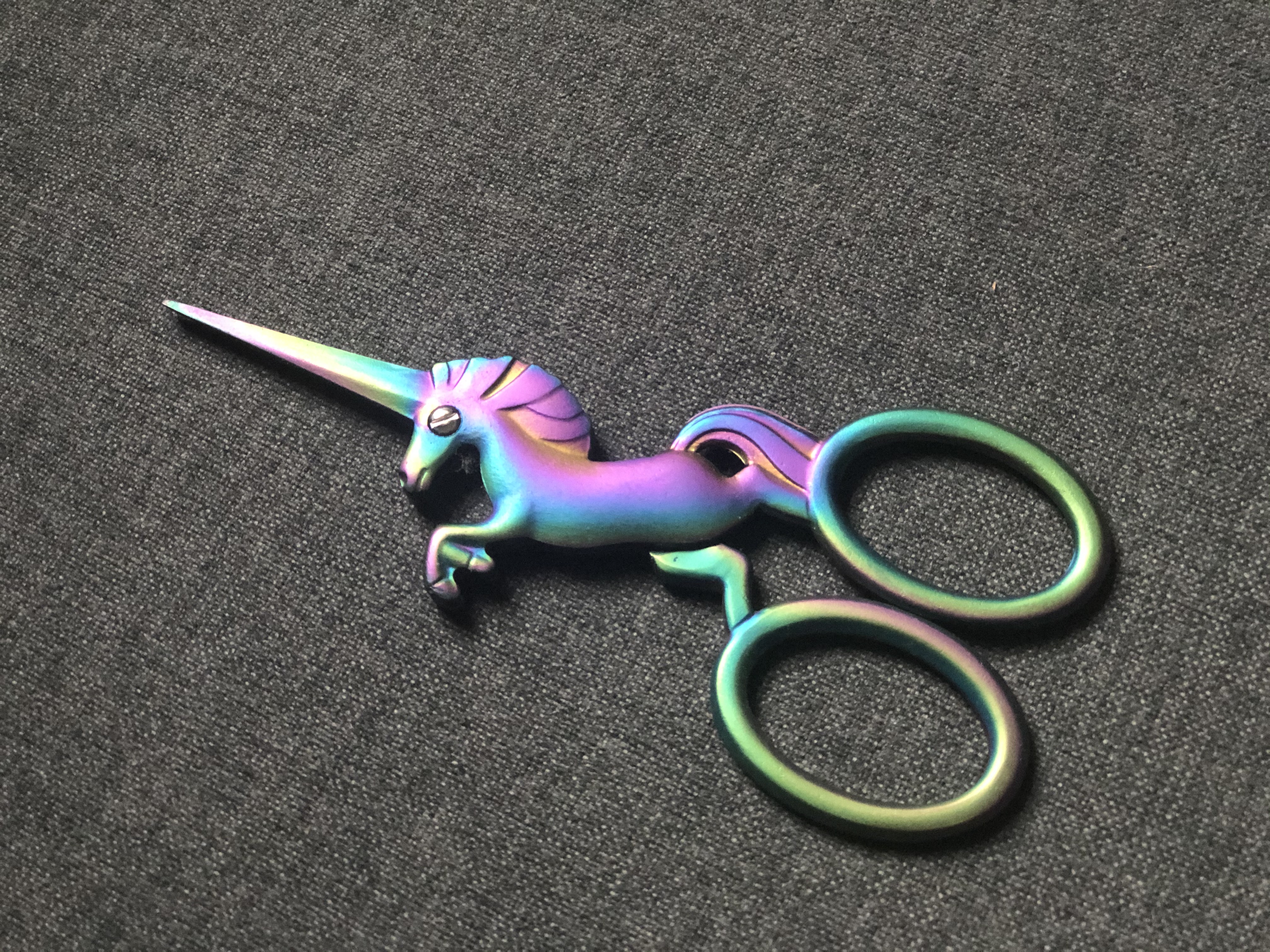 rainbow unicorn scissors