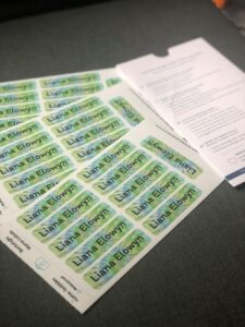 name bubbles personalized name labels