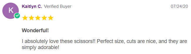 unicorn craft scissors review