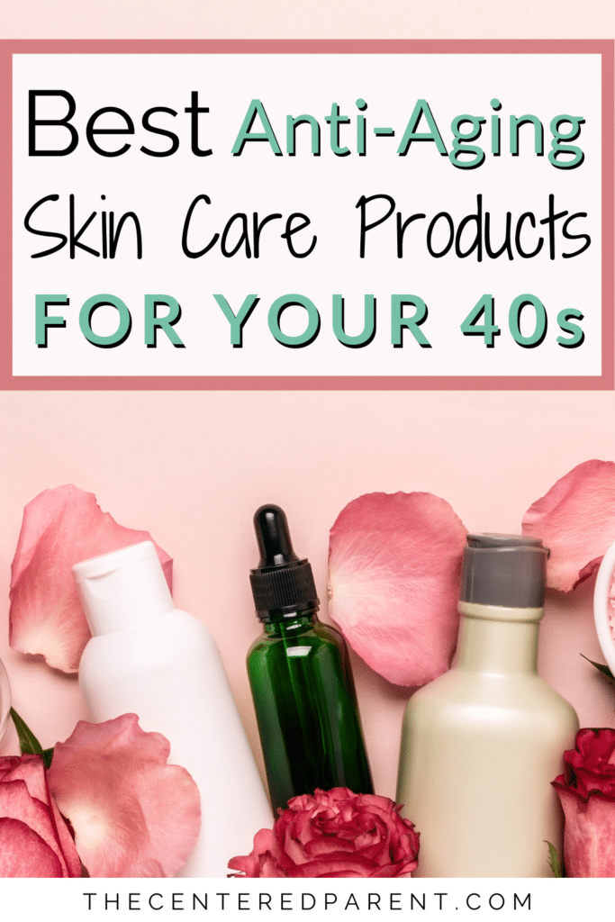 best anti-aging skin care products Pinterest pin