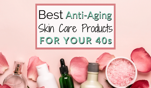 anti-aging skin care products blog banner