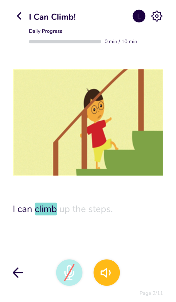 learning app for kindergarten Readability app