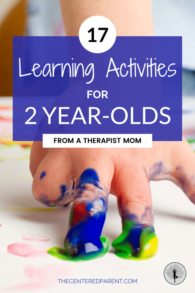 activities for 2 year-olds pinterest pin