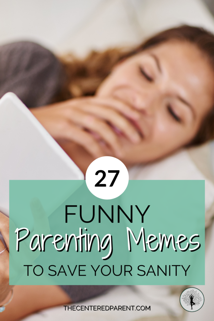 funny parenting memes Pinterest pin