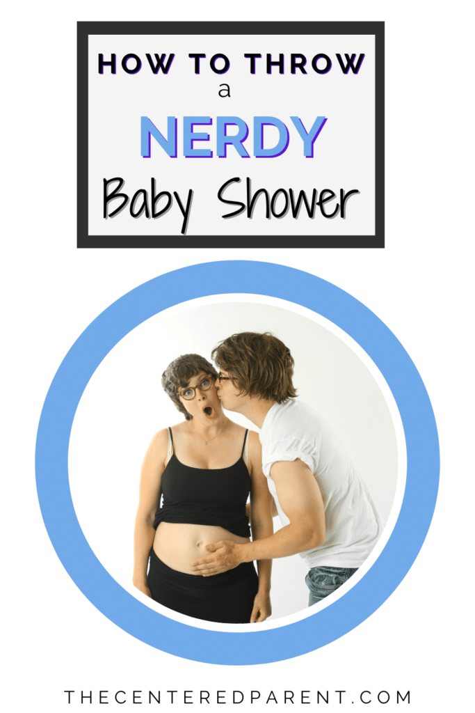 nerdy baby shower Pinterest Pin