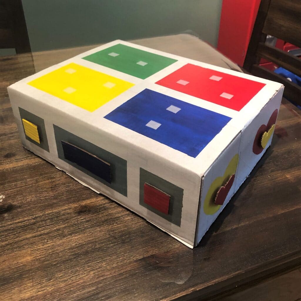 shape sorter DIY shape sorter