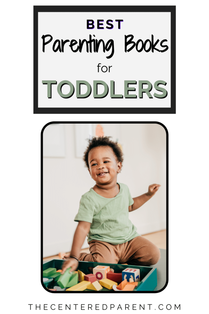 parenting books for toddlers Pinterest pin