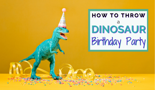 dinosaur birthday party blog post
