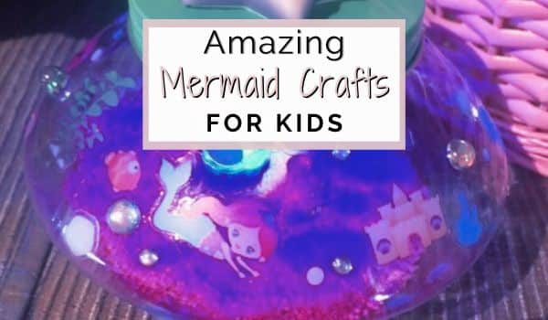 mermaid crafts for kids blog header