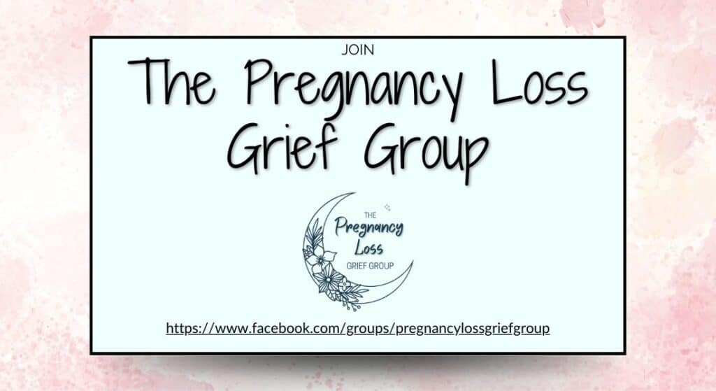 pregnancy loss facebook group