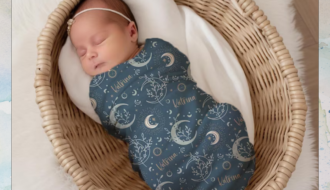 personalized baby blanket