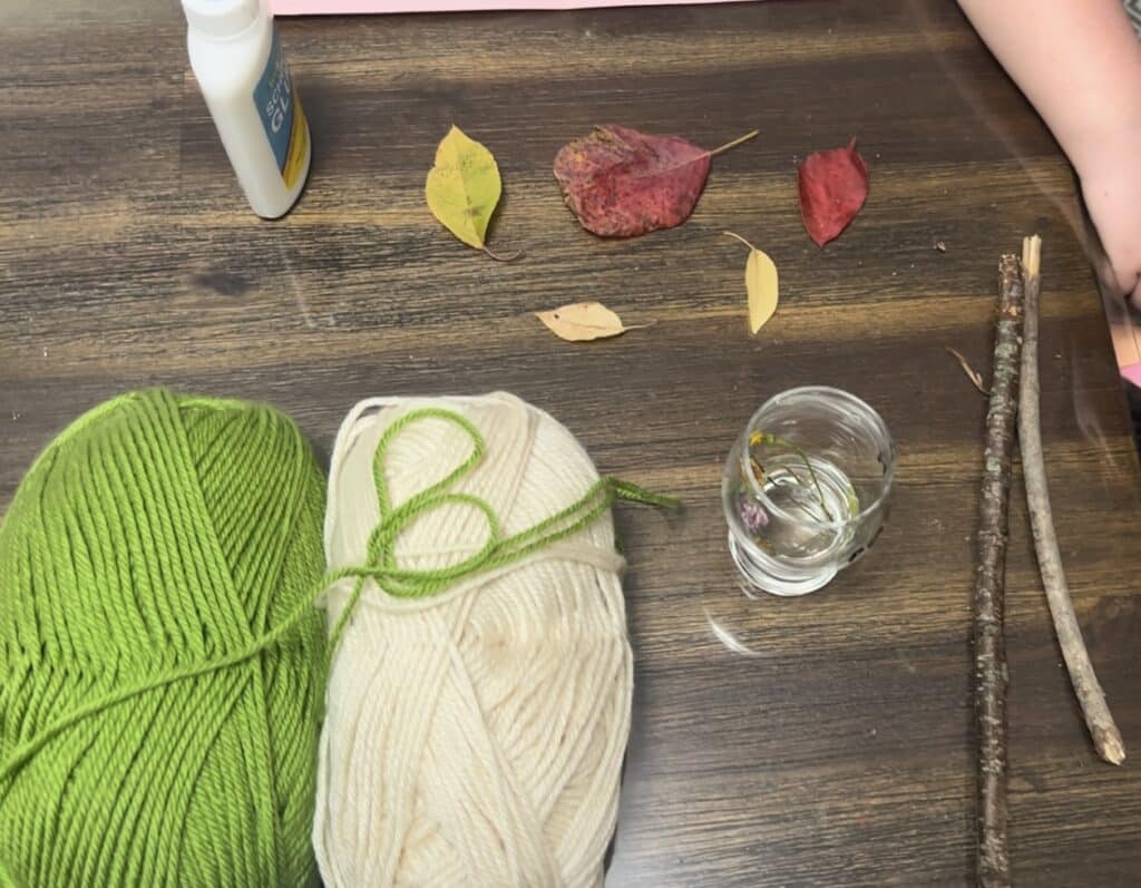 nature craft for kids art supplies for god's eye craft