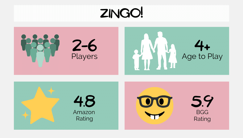 zingo board game for kids